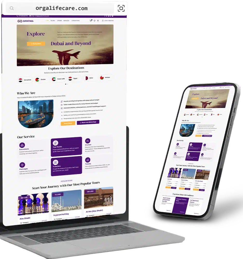 الرئيسية – شركة بن سالم لتصميم المواقع والمتاجر الإلكترونية 3 go aventura new
